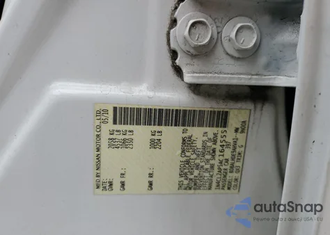 2010 Nissan Altima Hybrid из США, поврежденный, VIN 1N4CL2AP5AC164555